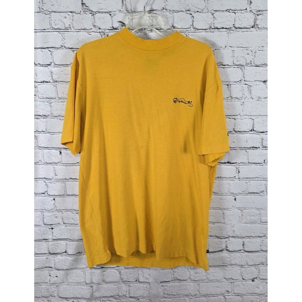 Callaway- Greystone Men's XL Yellow Short Sleeve Polo Shirt‎